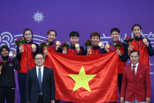 Bảng tổng sắp huy chương ASIAD 2023 ngày 5/10