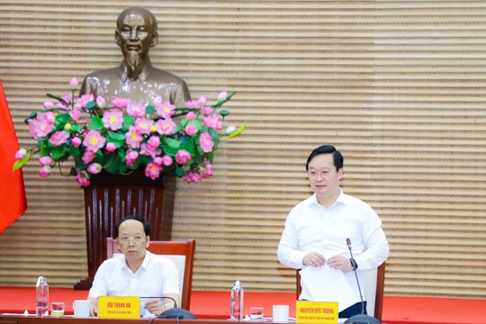 UBND tỉnh Nghệ An cho ý kiến vào Phương án tổng thể sắp xếp đơn vị hành chính cấp huyện, cấp xã giai đoạn 2023-2025