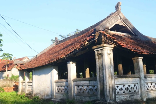 Nhà thánh Hoành Sơn xuống cấp nghiêm trọng