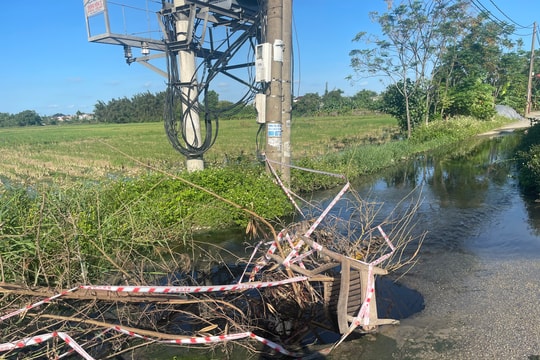 Thành phố Vinh thiếu trách nhiệm khi xử lý sự cố vỡ đường ống nước thải?