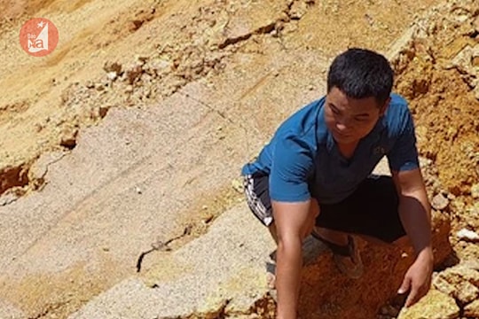 Bờ sông sạt lở nghiêm trọng ở Anh Sơn được khắc phục tạm thời