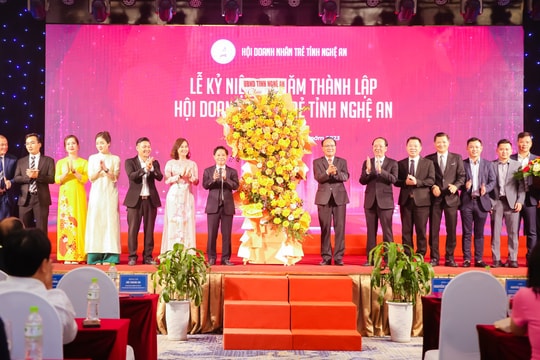 Kỷ niệm 20 năm thành lập Hội Doanh nhân trẻ Nghệ An