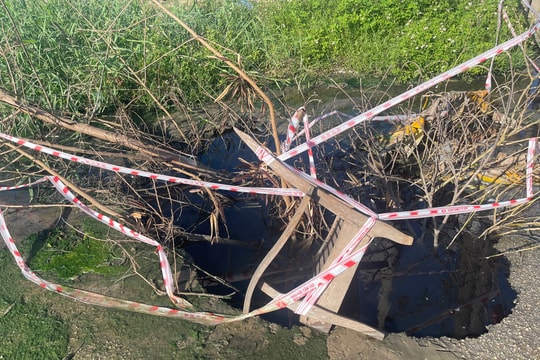 Thành phố Vinh ban hành văn bản giao việc xử lý sự cố vỡ đường ống dẫn nước thải 