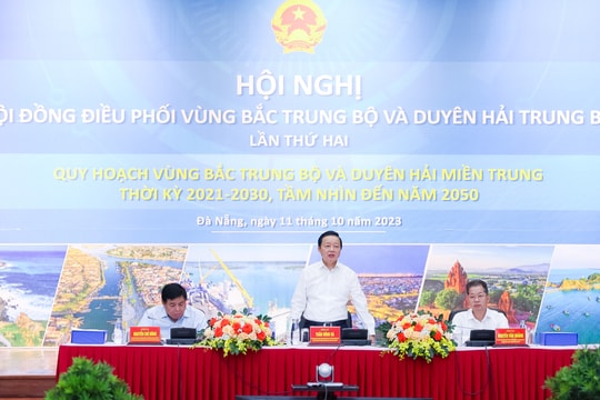 Lãnh đạo tỉnh Nghệ An tham dự Hội nghị Hội đồng điều phối vùng Bắc Trung Bộ và duyên hải Trung Bộ lần thứ II