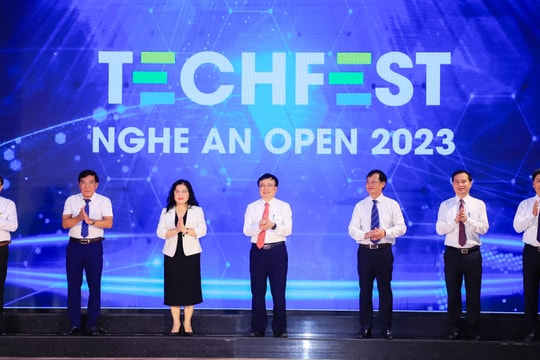 Khai mạc Ngày hội khởi nghiệp đổi mới sáng tạo tỉnh Nghệ An mở rộng năm 2023