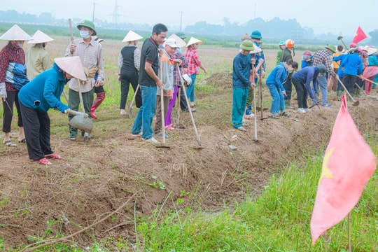 Huyện Yên Thành phát động toàn dân ra quân làm thủy lợi