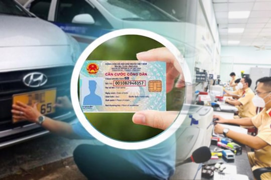 Việc thực hiện cấp đổi biển số xe định danh tại Nghệ An