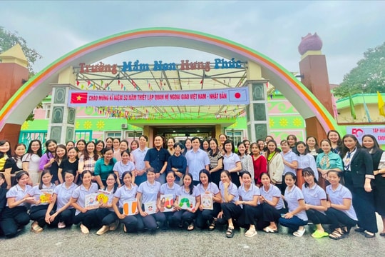 Tọa đàm 'Giao thoa Giáo dục mầm non Nhật Bản - Việt Nam' tại Trường mầm non Hưng Phúc