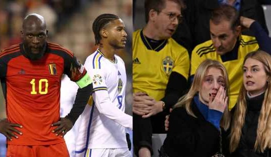 Đội tuyển Bỉ gặp Đội tuyển Thụy Điển tạm hoãn vì thảm kịch