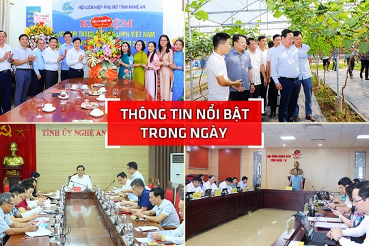 Nghệ An: Thông tin nổi bật ngày 19/10