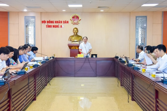 Thống nhất trình HĐND tỉnh thông qua Đề án đề nghị công nhận thành phố Vinh mở rộng, đạt tiêu chí đô thị loại I