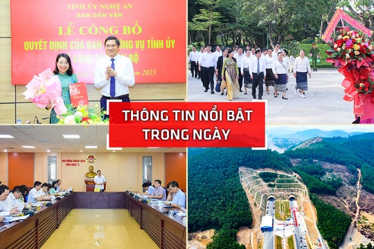 Nghệ An: Thông tin nổi bật ngày 20/10