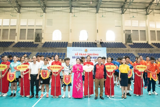 Hơn 200 vận động viên tham gia Giải vô địch Cầu mây quốc gia năm 2023