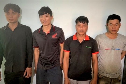 4 đối tượng chế tạo súng bị bắt ở xã biên giới