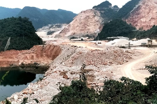 Tiếp tục kiểm tra hoạt động khai thác khoáng sản trên địa bàn huyện Quỳ Hợp