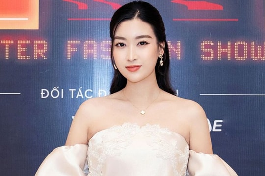 Hoa hậu Đỗ Mỹ Linh tái xuất thảm đỏ sau sinh con đầu lòng 