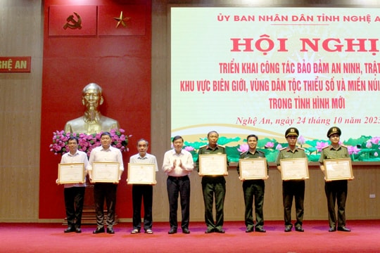 Triển khai giải pháp đảm bảo an ninh, trật tự khu vực biên giới, vùng dân tộc thiểu số và miền núi trong tình hình mới