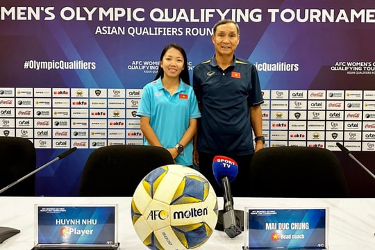 Đội trưởng Huỳnh Như: Tuyển nữ Việt Nam quyết tâm vào vòng loại thứ 3 Olympic Paris