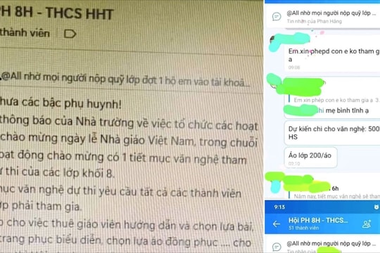 Ngành Giáo dục Nghệ An chấn chỉnh tình trạng thu trái quy định của Ban đại diện hội cha mẹ học sinh