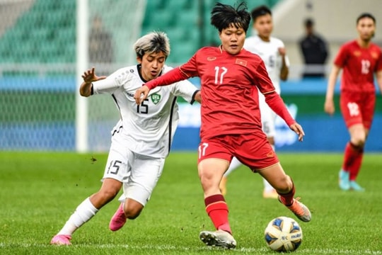 Tuyển nữ Việt Nam thua tiếc nuối ở trận ra quân vòng loại Olympic 2024