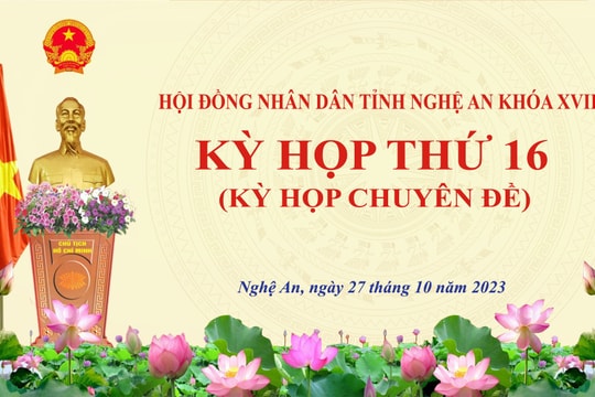 Hôm nay (27/10), HĐND tỉnh Nghệ An tiến hành lấy phiếu tín nhiệm 30 người bằng hình thức bỏ phiếu kín