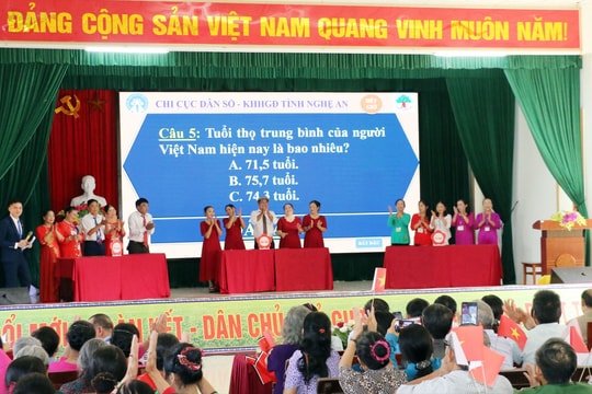  Hội thi 'Người cao tuổi sống vui - sống khỏe'
