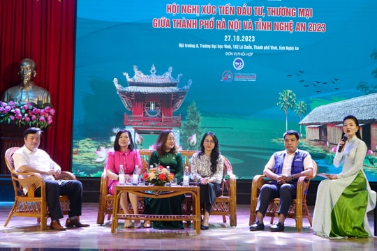 Tăng cường xúc tiến, kết nối đối tác đầu tư, thương mại, du lịch Hà Nội - Nghệ An 2023