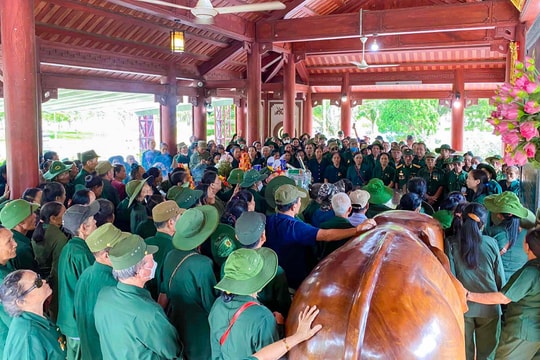 Hàng ngàn cựu chiến binh, cựu thanh niên xung phong về tri ân tại 'toạ độ lửa' Truông Bồn