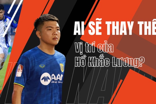 Ai sẽ thay thế vị trí của Hồ Khắc Lương trong đội hình của Sông Lam Nghệ An?