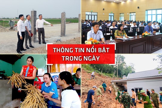 Nghệ An: Thông tin nổi bật ngày 4/11