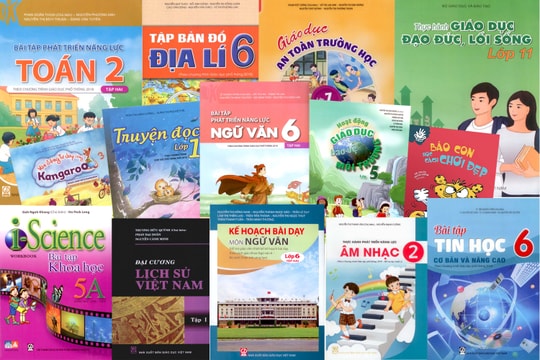 Quản lý chặt chẽ sách tham khảo, sách cho trẻ em