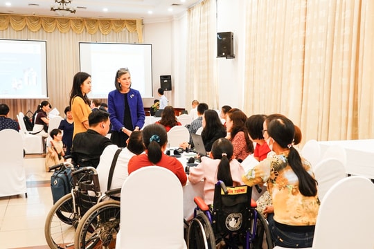 Đẩy lùi bạo lực với phụ nữ và trẻ em gái khuyết tật