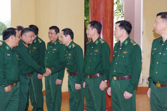 Tổng cục Chính trị Quân đội Nhân dân Việt Nam kiểm tra công tác Đảng, công tác chính trị tại Bộ đội Biên phòng Nghệ An