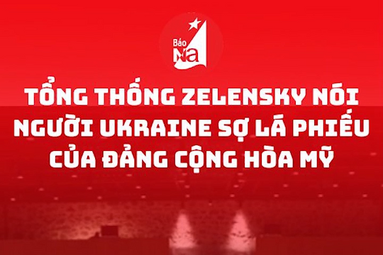 Tổng thống Zelensky nói người Ukraine sợ lá phiếu của đảng Cộng hòa Mỹ