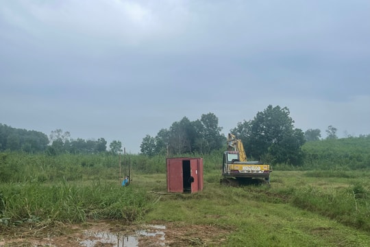 Ắng lặng tại Cụm công nghiệp Thượng Sơn...