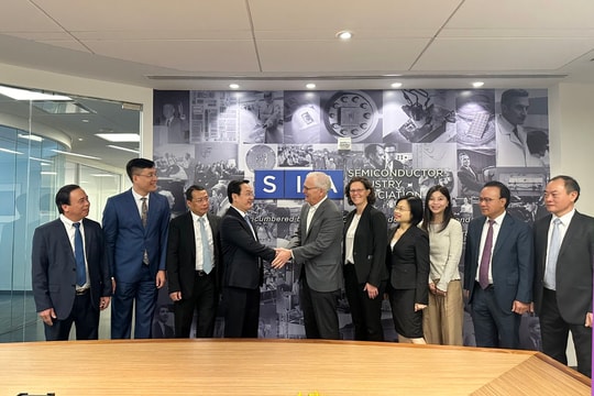 Lãnh đạo tỉnh Nghệ An làm việc với Hiệp hội Công nghiệp bán dẫn Hoa Kỳ