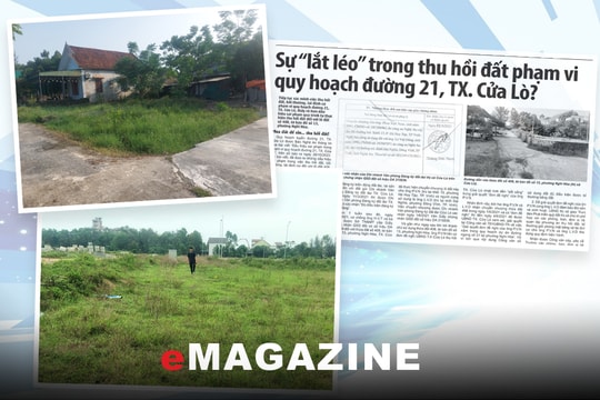 Từ loạt bài về vụ việc đường 21: Thị xã Cửa Lò rà soát việc thu hồi đất, tái định cư