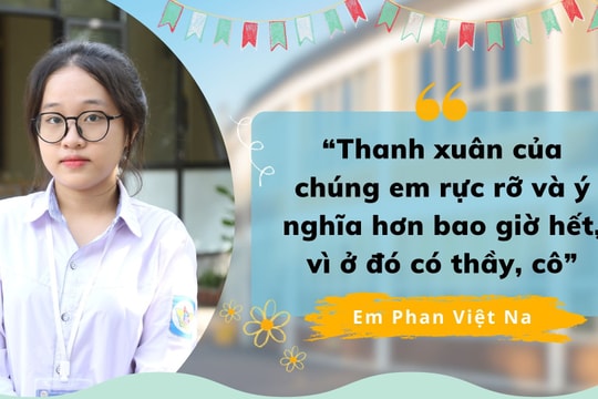 Học trò Nghệ An nói lời tri ân thầy, cô giáo