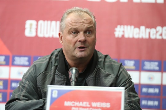 Huấn luyện viên Philippines muốn tạo bất ngờ trước đội tuyển Việt Nam