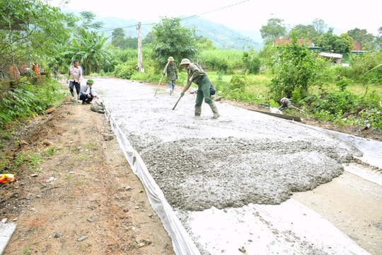 Tân Kỳ đẩy nhanh tiến độ các dự án từ nguồn vốn Chương trình mục tiêu Quốc gia