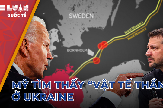 Tại sao Mỹ đổ trách nhiệm cho Ukraine về vụ nổ Dòng chảy phương Bắc?