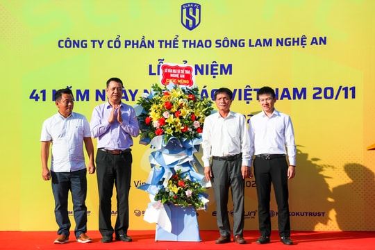 Sông Lam Nghệ An tổ chức kỷ niệm 41 năm ngày Nhà giáo Việt Nam