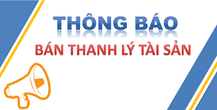 Thông báo thanh lý tài sản