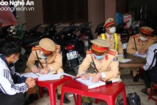 Nghệ An sẽ xử lý nghiêm hành vi điều khiển phương tiện khi chưa đủ tuổi theo quy định