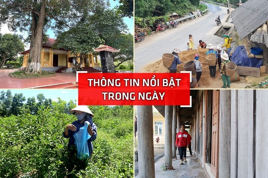 Nghệ An: Thông tin nổi bật ngày 21/11