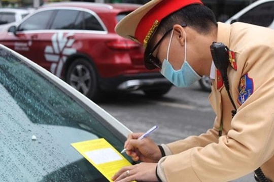 Đề xuất các trường hợp cảnh sát giao thông được di chuyển xe vi phạm