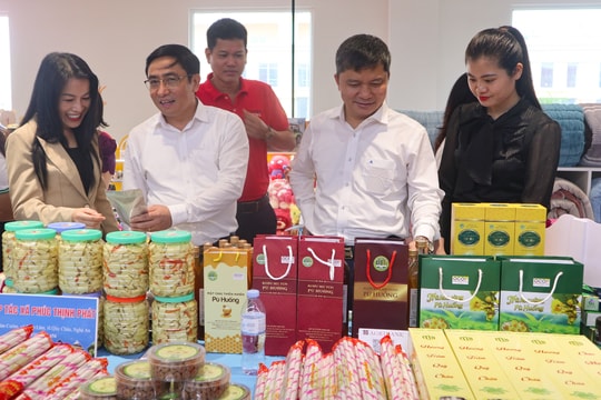 Kết nối, đưa sản phẩm OCOP và đặc sản Nghệ An vào siêu thị