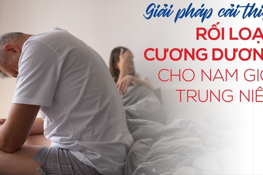 Giải pháp cải thiện rối loạn cương dương cho nam giới tuổi trung niên