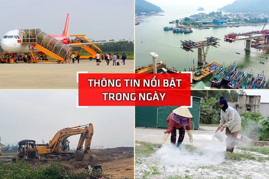 Nghệ An: Thông tin nổi bật ngày 25/11