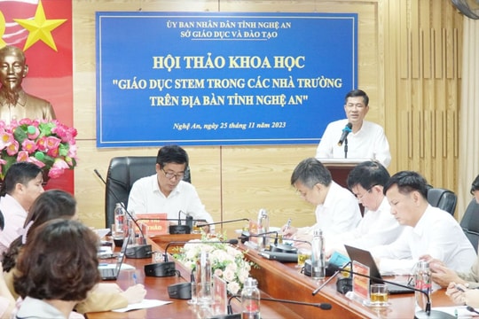 Nghệ An đẩy mạnh việc Giáo dục STEM trong các nhà trường